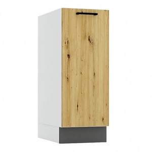 Szafka kuchenna stojąca z półką Clara D30 pojemna i funkcjonalna szafka odporna na działanie wilgoci i uszkodzenia metalowy uchwyt