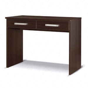 Toaletka z szufladami Maximus 100 cm kasztan wenge nowoczesny design mebla obrzeża mebla wykończone zostały specjalną okleiną