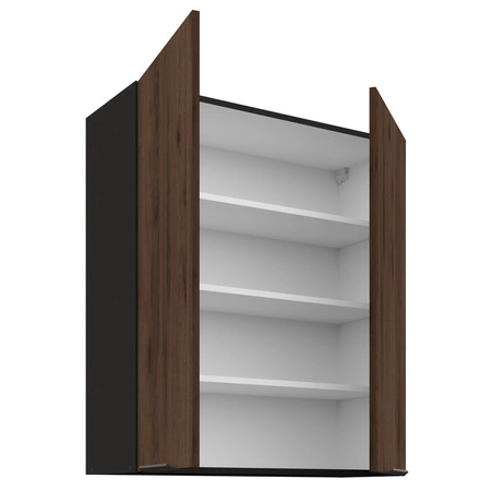 Szafka kuchenna wisząca Brianza 80 G-90 2F metalowe uchwyty krawędziowe szafka odporna na działanie wilgoci i uszkodzenia