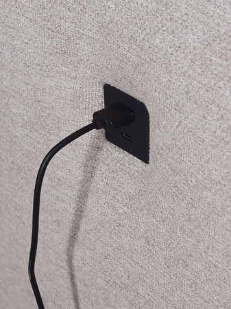 Narożnik z funkcją spania Bolmso VIII szary lewostronny elegancki i wygodny narożnik z szufladą idealny do przestronnych wnętrz