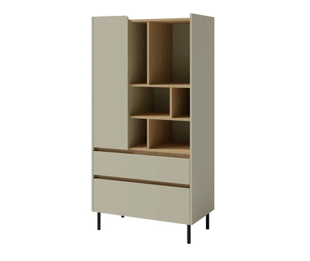 Zestaw mebli Paguro eukaliptus / dąb baltic dune idealna propozycja do pokoju młodzieżowego lub dziecięcego w modnym stylu