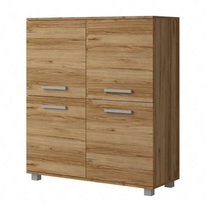 Komoda Maximus 100 cm dąb catania nowoczesny design mebla obrzeża komody wykończone specjalną okleiną ABS