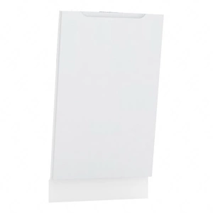 Front do zmywarki Zova FZ 45 P.U 446x713 jasny szary / biały odporny na parę wodną wysoką temperaturę i rozlaną ciecz frezowany uchwyt