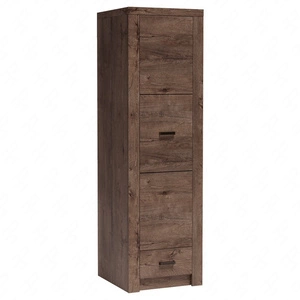 Szafa Indiana 56 cm jesion ciemny elegancka szafa z szufladą idealna do przedpokoju oraz do niewielkich pomieszczeń