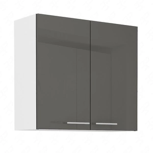 Szafka kuchenna wisząca Milo 80 G-72 2F szafka odporna na parę wodną rozlaną ciecz i wysoką temperaturę