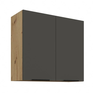 Szafka kuchenna wisząca Aversa Ar 80 G-72 2F szafka kuchenna odporna na uszkodzenia wykończenie frontów w technologii anti fingerprint