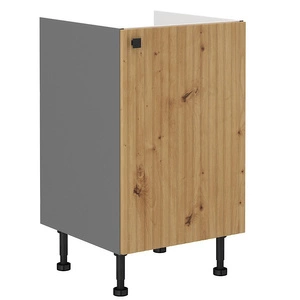 Szafka kuchenna pod zlewozmywak Antri 50 ZL 1F BB lamelowe fronty szafka odporna na działanie wilgoci i uszkodzenia