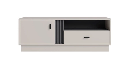 Zestaw mebli Estan beżowy / antracyt innowacyjne meble do salonu i pokoju dziennego w nowoczesnym stylu