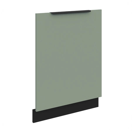 Front do zmywarki Treviso Bl ZM 713x596 odporny na wysoką temperaturę wykonany w technologii anti fingerprint uchwyt krawędziowy