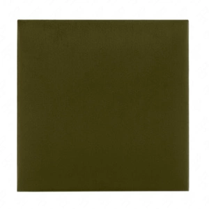 Panel tapicerowany Quadra 40x40 cm oliwkowy stylowy panel ścienny kwadrat welurowa tkanina modne wykończenie każdej aranżacji