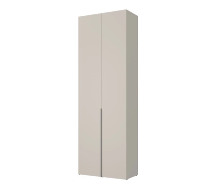 Szafa Slim 80 cm beżowa funkcjonalna i stylowa szafa do salonu sypialni lub przedpokoju idealna do niewielkich przestrzeni