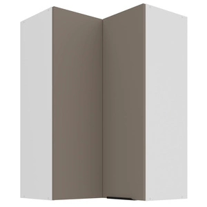 Szafka kuchenna narożna wisząca Fiuggi Wh 60x60 GN-90 2F odporna na uszkodzenia wykończenie frontów w technologii anti fingerprint