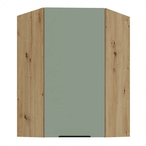 Szafka kuchenna narożna wisząca Treviso Ar 60x60 GN-90 1F odporna na uszkodzenia wykończenie frontów w technologii anti fingerprint