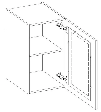 Zestaw mebli kuchennych Livio 260 cm szafki doskonale prezentują się we wnętrzach nowoczesnych oraz klasycznych