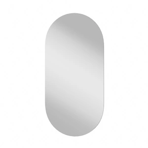 Lustro wiszące Harmony 45 cm funkcjonalny dodatek do toaletki oraz przedpokoju lustro o nietypowym kształcie idealne do garderoby