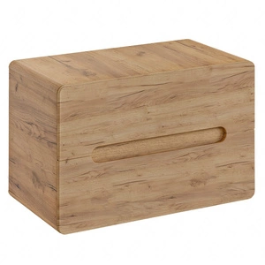 Szafka pod umywalkę nablatową Aruba 80 cm dąb craft złoty funkcjonalna szafka z szufladami odporna na wilgoć i uszkodzenia