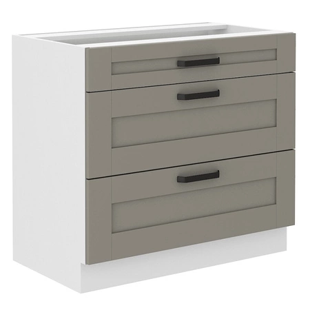 Zestaw mebli kuchennych narożny Ponza 210x350 cm idealny do wnętrz w stylu klasycznym i nowoczesnym