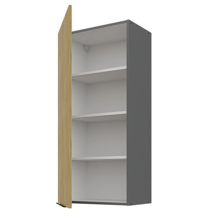 Szafka kuchenna wisząca Corsico 50 G-108 1F metalowy uchwyt krawędziowy szafka odporna na działanie wilgoci i uszkodzenia