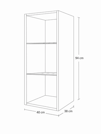Meblościanka Omega czarny połysk niezwykły design praktyczne rozwiązanie idealne do każdego salonu optycznie powiększa wnętrze