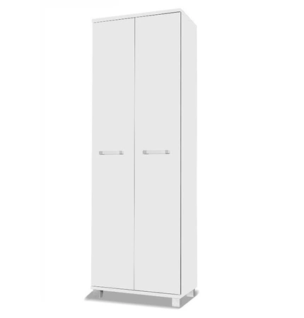 Szafa Maximus 68 cm biała nowoczesny design mebla wysoka jakość wykonania obrzeża szafy wykończone specjalną okleiną
