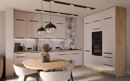 Szafka wisząca Soela 60 NAGU-36 1F metalowy uchwyt krawędziowy szafka kuchenna odporna na parę wodną wysoką temperaturę i rozlaną ciecz