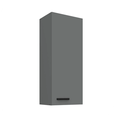 Szafka kuchenna wisząca Verdi 45 G-108 1F szafka odporna na działanie wilgoci i uszkodzenia czarny metalowy uchwyt