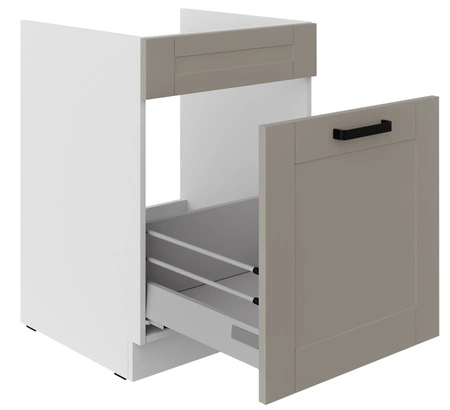 Szafka kuchenna pod zlewozmywak z szufladą Ponza 60 ZL 1S BB szafka odporna na parę wodną rozlaną ciecz i wysoką temperaturę