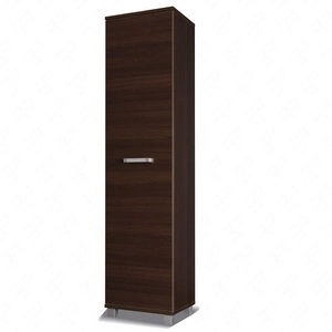 Regał z drzwiami Maximus 50 cm kasztan wenge nowoczesny design mebla wysoka jakość wykonania obrzeża regału wykończone specjalną okleiną