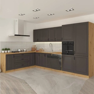 Zestaw mebli kuchennych narożny Style 210x350 cm idealny do wnętrz w stylu skandynawskim klasycznym i nowoczesnym