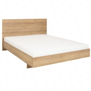 Łóżko Noma 160x200 cm dąb riviera w nowoczesnym stylu idealne do sypialni