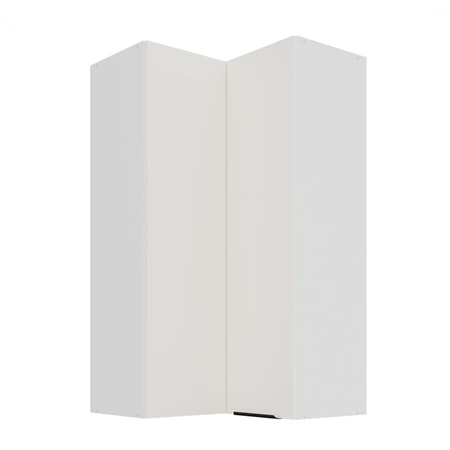 Szafka kuchenna narożna wisząca Corato Wh 60x60 GN-108 2F odporna na uszkodzenia wykończenie frontów w technologii anti fingerprint