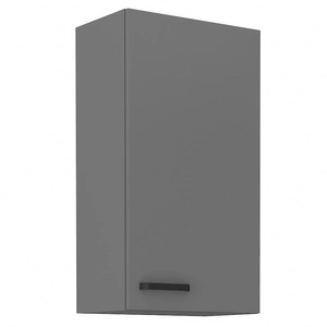 Szafka kuchenna wisząca Verdi 50 G-90 1F szafka odporna na działanie wilgoci i uszkodzenia czarny metalowy uchwyt