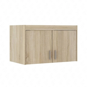 Nadstawka do szafy Rene 90 cm dąb sonoma jasny funkcjonalna szafka powiększy miejsce do przechowywania ubrań obuwia czy dodatków