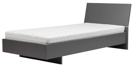 Zestaw mebli młodzieżowych Yugo w kolorze szary popiel / biały połysk idealna propozycja do pokoju młodzieżowego w modnym i nowoczesnym stylu