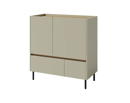 Zestaw mebli Paguro eukaliptus / dąb baltic dune idealna propozycja do pokoju młodzieżowego w modnym stylu