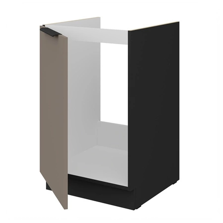 Szafka kuchenna pod zlewozmywak Fiuggi Bl 50 ZL 1F BB szafka odporna na uszkodzenia wykończenie frontów w technologii anti fingerprint