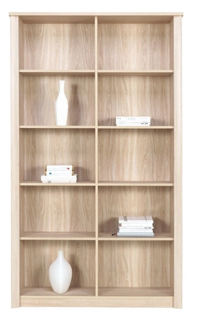 Meblościanka Finezja dąb sonoma jasny nowoczesne meble wysoka jakość świetna propozycja do salonu i pokoju dziennego