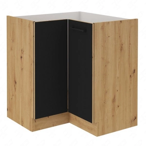 Szafka kuchenna narożna Monza 90x90 DN 2F BB szafka odporna na parę wodną wysoką temperaturę i rozlaną ciecz