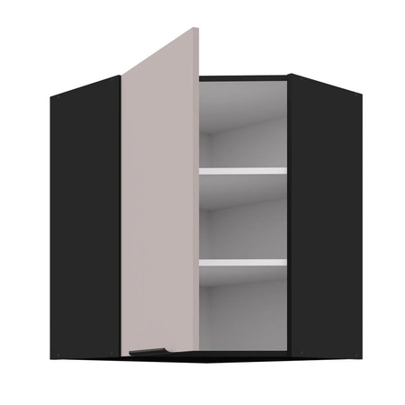 Szafka kuchenna narożna wisząca Tarraco 60x60 GN-72 1F metalowy uchwyt krawędziowy szafka odporna na działanie wilgoci i uszkodzenia