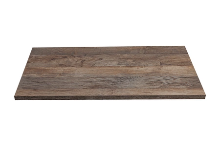 Blat do szafki łazienkowej Santa Fe 80 cm dąb vintage blat wykonany z wytrzymałej płyty laminowanej zapewnia długotrwałe użytkowanie