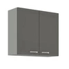 Szafka kuchenna wisząca Grey 80 G-72 2F szafka odporna na parę wodną wysoką temperaturę i rozlaną ciecz