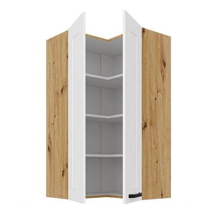 Szafka kuchenna narożna wisząca Luis 60x60 GN-108 2F szafka odporna na parę wodną wysoką temperaturę i rozlaną ciecz