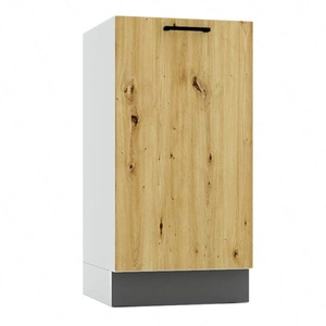 Szafka kuchenna stojąca z półką Clara D40 pojemna i funkcjonalna szafka odporna na działanie wilgoci i uszkodzenia metalowy uchwyt