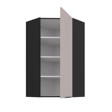 Szafka kuchenna narożna wisząca Tarraco 60x60 GN-108 1F metalowy uchwyt krawędziowy szafka odporna na działanie wilgoci i uszkodzenia