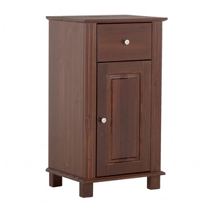 Szafka łazienkowa Retro 46 cm brązowa nietuzinkowy design nawiązujący do stylu retro szafka wykonana z naturalnego drewna