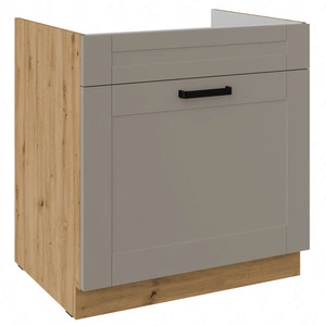 Szafka kuchenna pod zlewozmywak z szufladą Linosa 80 ZL 1S BB szafka odporna na parę wodną rozlaną ciecz I wysoką temperaturę