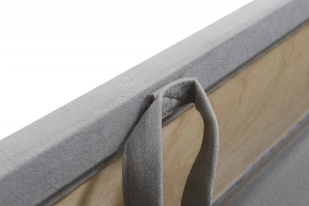 Narożnik z funkcją spania Dafni szaro biały lewostronny pleciony komfort i funkcjonalność podczas codziennego wypoczynku