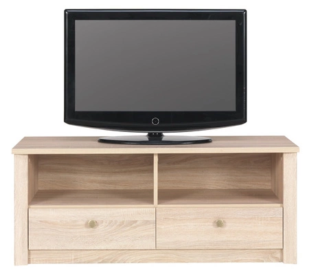 Zestaw mebli Finezja dąb sonoma jasny nowoczesna meblościanka wysoka jakość świetna propozycja do salonu i pokoju dziennego