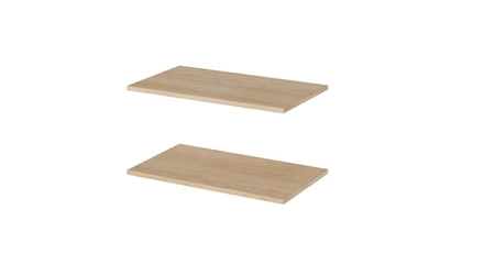 Półki do komody Easy 156 cm / 126 cm / 95 cm dąb scandi doskonały dodatek do przeorganizowania przestrzeni i przechowywania