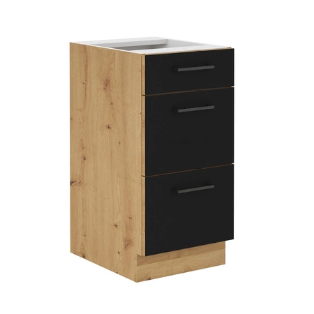 Zestaw mebli kuchennych Monza 260 cm niepowtarzalny styl szafek dopasuje się do kuchni urządzonej w każdym stylu